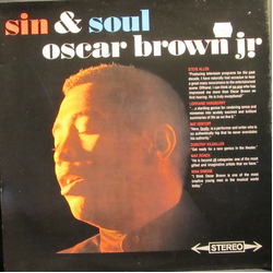 Oscar Brown Jr. Sin & Soul VINYL LP - Reissue Stereo