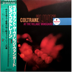 John Coltrane Live At The Village Vanguard VINYL LP - Reissue Stereo
