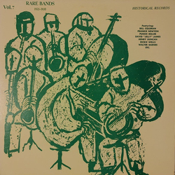 Various Rare Bands 1925-1930, Vol. 7 VINYL LP - Compilation US