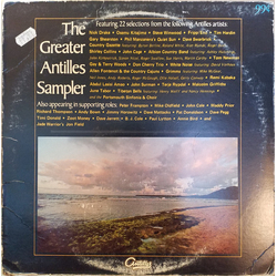 Various The Greater Antilles Sampler VINYL LP - Sampler