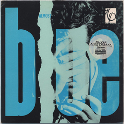 Elvis Costello & The Attractions Almost Blue VINYL LP - Reissue Stereo UK