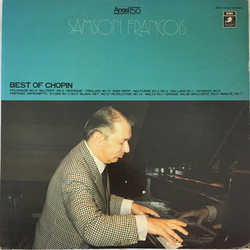 Samson François Best Of Chopin VINYL LP - Compilation Japan