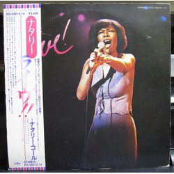 Natalie Cole Natalie ... Live! VINYL LP