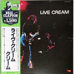 Cream (2) Live Cream VINYL LP - Reissue