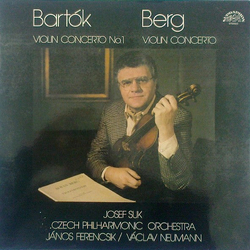 Béla Bartók Violin Concerto No.1 / Violin Concerto VINYL LP - Repress Czechoslovakia