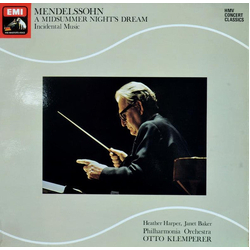 Felix Mendelssohn-Bartholdy A Midsummer Night's Dream - Incidental Music VINYL LP - Reissue Repress Stereo UK
