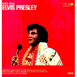 Elvis Presley Pure Gold VINYL LP - Compilation Repress Stereo Czechoslovakia