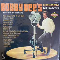 Bobby Vee Bobby Vee's Golden Greats VINYL LP - Compilation Reissue