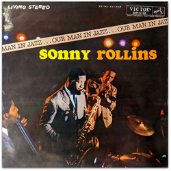 Sonny Rollins Our Man In Jazz VINYL LP - Stereo