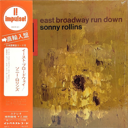 Sonny Rollins East Broadway Run Down VINYL LP - Stereo