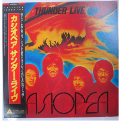 Casiopea Thunder Live VINYL LP Japan