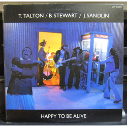 Bill Stewart (6) Johnny Sandlin Tommy Talton Happy To Be Alive VINYL LP - Promo