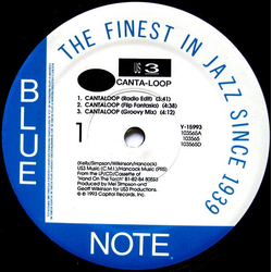 Us3 Cantaloop VINYL 12" - 33 ⅓ RPM Single Stereo US