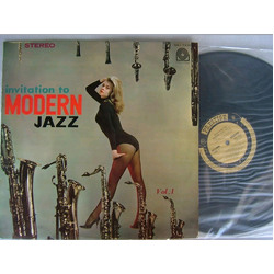 Various Invitation To Modern Jazz Vol. 1 VINYL LP - Compilation Stereo