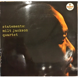 The Milt Jackson Quartet Statements VINYL LP - Stereo