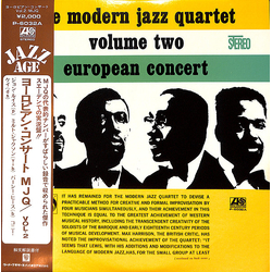 The Modern Jazz Quartet European Concert: Volume Two VINYL LP - Reissue Stereo