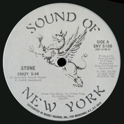 Stone Crazy VINYL 12" - 33 ⅓ RPM Single