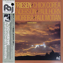 Airto Moreira Chick Corea David Friesen Joe Henderson Paul Horn Paul Motian Amber Skies VINYL LP