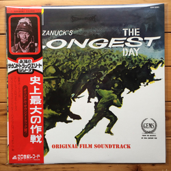 Darryl F. Zanuck Lowell Thomas Paul Anka The Longest Day (The Original Film Sound Track) VINYL LP - Reissue Stereo