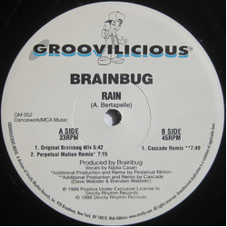 Brainbug Rain VINYL 12INCH
