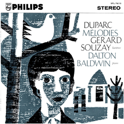 Dalton Baldwin Gérard Souzay Henri Duparc Mélodies = デュパルク歌曲集 VINYL LP - Stereo