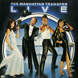 The Manhattan Transfer Live VINYL LP - Reissue