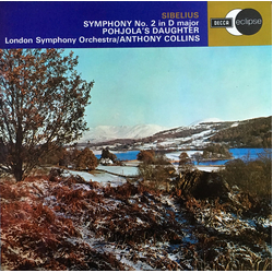 Anthony Collins (2) Jean Sibelius London Symphony Orchestra Symphony No. 2 In D Major - Pohjola's Daughter VINYL LP - Reissue