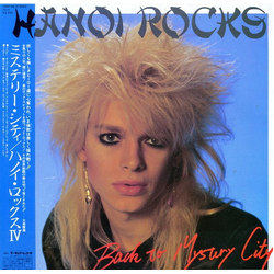 Hanoi Rocks Back To Mystery City VINYL LP