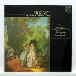 Bruno Pasquier Régis Pasquier Wolfgang Amadeus Mozart Duos Pour Violon Et Alto VINYL LP - Stereo