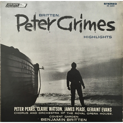 Benjamin Britten Peter Grimes - Highlights VINYL LP - Stereo