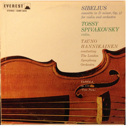Jean Sibelius London Symphony Orchestra Tauno Hannikainen Tossy Spivakovsky Concerto In D Minor, Op. 47 For Violin And Orchestra / Tapiola, Op. 112 (T
