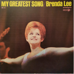 Brenda Lee My Greatest Song VINYL LP - Compilation