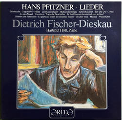 Dietrich Fischer-Dieskau Hans Pfitzner Hartmut Höll Lieder VINYL LP - Stereo