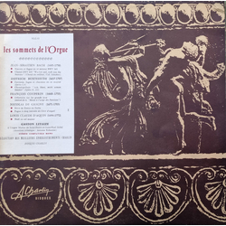 Dieterich Buxtehude François Couperin Gaston Litaize Johann Sebastian Bach Louis-Claude Daquin Nicolas De Grigny Les Sommets De L'Orgue VINYL LP - Rei