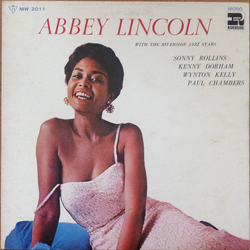 Abbey Lincoln The Riverside Jazz Stars That's Him! VINYL LP - Mono Reissue