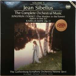 Göteborgs Symfoniker Jean Sibelius Neeme Järvi Jungfrun I Tornet (Opera In One Act) / Karelia Suite Op. 11 VINYL LP - Stereo