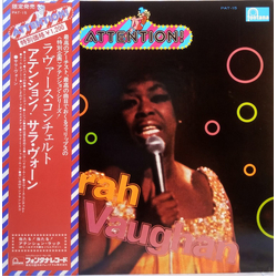 Sarah Vaughan Attention! VINYL LP - Compilation Stereo