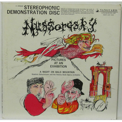 Modest Mussorgsky Orchester Der Wiener Staatsoper Vladimir Golschmann Pictures At An Exhibition / A Night On Bald Mountain VINYL LP - Stereo