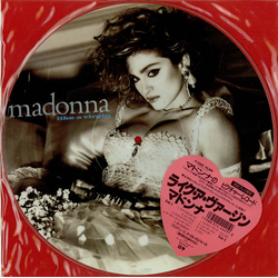 Madonna Like A Virgin VINYL LP - Limited Edition Picture Disc Reissue