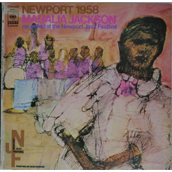Mahalia Jackson Newport 1958 - Recorded At The Newport Jazz Festival VINYL LP - Reissue Stereo