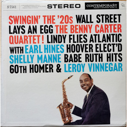 The Benny Carter Quartet Swingin' The '20s VINYL LP - Stereo