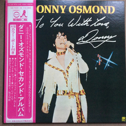 Donny Osmond To You With Love, Donny VINYL LP