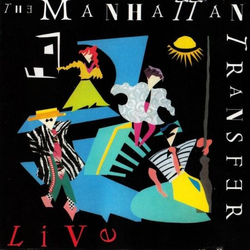 The Manhattan Transfer Live VINYL LP - Limited Edition