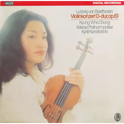Kiril Kondrashin Kyung-Wha Chung Ludwig Van Beethoven Wiener Philharmoniker Violinkonzert D-Dur, Op. 61 VINYL LP - Stereo