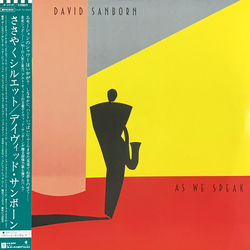 David Sanborn As We Speak VINYL LP