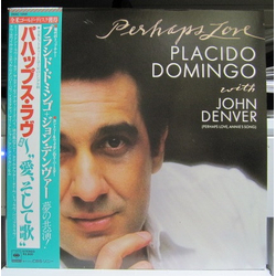 John Denver Placido Domingo Perhaps Love VINYL LP
