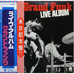 Grand Funk Railroad Live Album VINYL LP - Reissue