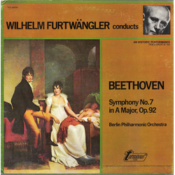 Berliner Philharmoniker Ludwig Van Beethoven Wilhelm Furtwängler Symphony No. 7 In A Major, Op. 92 VINYL LP