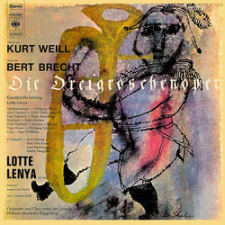Bertolt Brecht Kurt Weill Lotte Lenya Die Dreigroschenoper VINYL LP