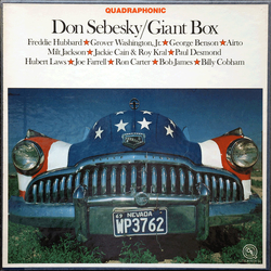 Don Sebesky Giant Box VINYL LP - Quadraphonic Quadraphonic